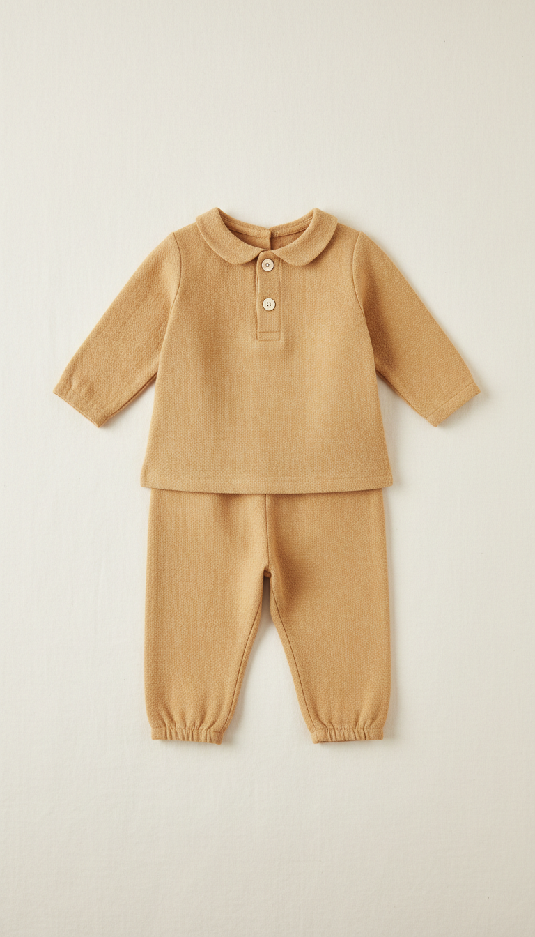 Cream Snuggly Onesie With Ears